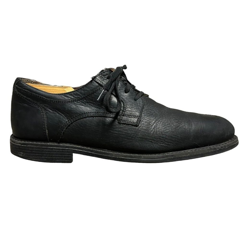 Johnston Murphy XC4 Black Sheep Leather Waterproof Derby Blucher Mens 9.5M Italy
